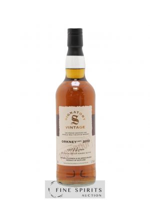Orkney (HP) 14 years 2010 Signatory Vintage 100 Proof Edition n°30 ---- - Lot de 1 Bouteille