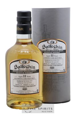 Ballechin 11 years 2010 Of. Bourbon Cask Matured n°307 - One of 231 - bottled 2022 ---- - Lot de 1 Bouteille