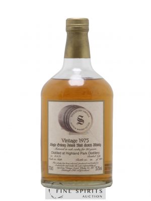 Highland Park 20 years 1975 Signatory Vintage Cask n°4293 - One of 204 - bottled 1995   - Lot de 1 Bouteille