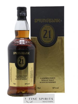 Springbank 21 years Of.   - Lot de 1 Bouteille