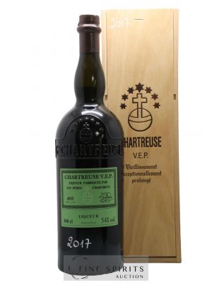 Chartreuse Of. Verte V.E.P. Mise 2017 (3L.)   - Lot de 1 Jeroboam
