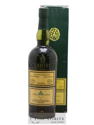 Chartreuse Of. Jaune 1903-2003 Commémorative de l'arrivée à Tarragone ---- - Lot de 1 Bouteille