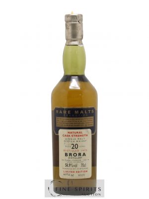 Brora 20 years 1975 Of. Rare Malts Selection Natural Cask Strengh Limited Edition   - Lot de 1 Bouteille