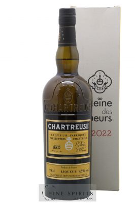 Chartreuse Of. Jaune - Reine des Liqueurs Mise 2022 - 2400 bouteilles   - Lot de 1 Bouteille