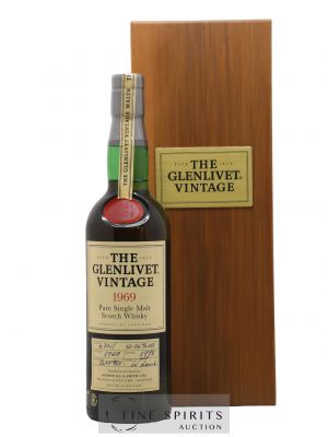 Glenlivet (The) 1969 Of. Vintage Sample Code 2LVF901 - bottled 1998   - Lot de 1 Bouteille