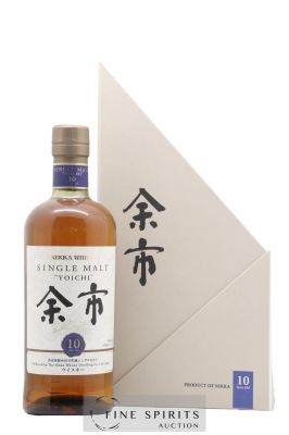 Yoichi 10 years Of. Gift Box 2 Glasses Nikka Whisky 