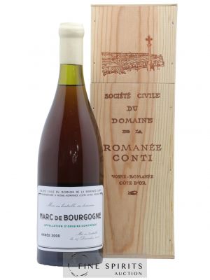 Marc de Bourgogne Domaine de La Romanée-Conti 2000 Of. mis en bouteille en 2017   - Lot de 1 Bouteille