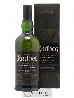 Ardbeg 10 years Of. Guaranted Ten Years Old The Ultimate (70cl.)   - Lot de 1 Bouteille