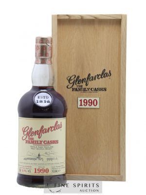 Glenfarclas 1990 Of. Cask n°9246 - One of 617 - bottled 2007 The Family Casks   - Lot de 1 Bouteille