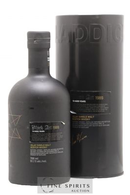 Bruichladdich 19 years 1989 Of. Black Art Edition bottled 2009   - Lot de 1 Bouteille
