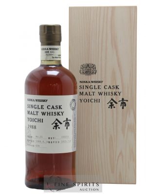 Yoichi 1988 Of. Single Cask n°100215 - bottled 2013 Nikka Whisky   - Lot de 1 Bouteille