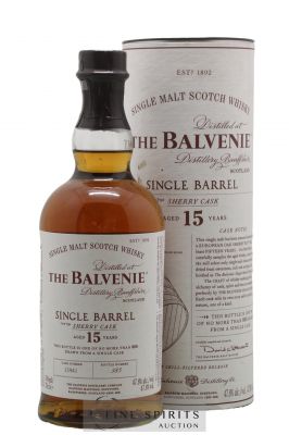 Balvenie (The) 15 years Of. Single Barrel Sherry Cask n°13941   - Lot of 1 Bottle