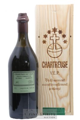 Chartreuse Of. Verte V.E.P. Mise 2021 (1L.)   - Lot de 1 Bouteille