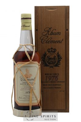 Clément 1976 Of. Domaine de l'Acajou Vieilli en fûts de Chêne   - Lot de 1 Bouteille