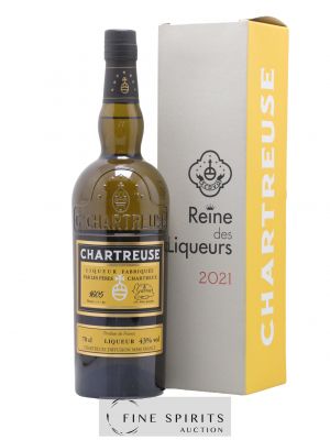 Chartreuse Of. Jaune - Reine des Liqueurs Mise 2021 - 2500 bouteilles ---- - Lot de 1 Bouteille