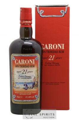 Caroni 21 years 1996 Of. 100° Imperial Proof bottled 2017 Velier Extra Strong 