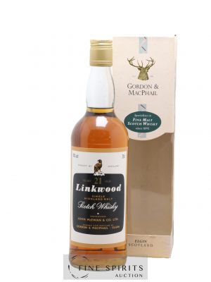 Linkwood 21 years Gordon & MacPhail A Pure Highland Malt   - Lot de 1 Bouteille