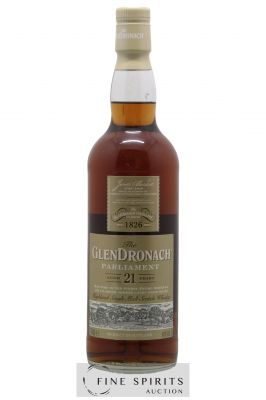 The Glendronach 21 years Of. Parliament ---- - Lot de 1 Bouteille