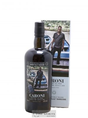 Caroni 1998 Velier Special Edition Ganesh Buju Ramgobie 3rd Release - One of 1295 - bottled 2020 Employee Serie ---- - Lot de 1 Bouteille