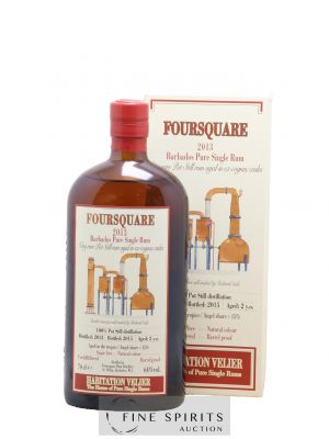 Foursquare 2 years 2013 Velier bottled 2015 Habitation Velier   - Lot of 1 Bottle