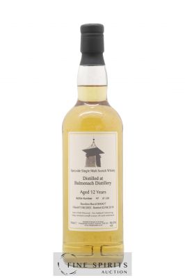 Balmenach 12 years 2003 Whiskybroker.co.uk Bourbon Barrel 800437 - One of 126 - bottled 2016 ---- - Lot de 1 Bouteille