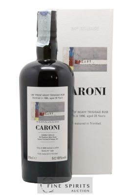 Caroni 20 years 1996 Velier The Heavy Wall 100° Proof 34th Release - One of 3800 - bottled 2016 Special Release ---- - Lot de 1 Bouteille