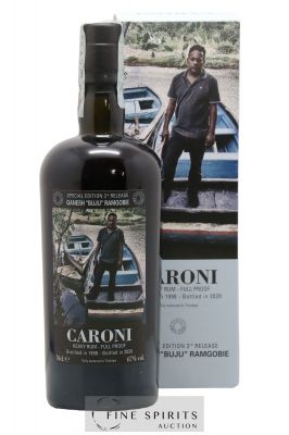 Caroni 1998 Velier Special Edition Ganesh Buju Ramgobie 3rd Release - One of 1295 - bottled 2020 Employee Serie ---- - Lot de 1 Bouteille
