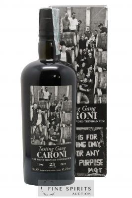 Caroni 23 years 1996 Velier Tasting Gang 38th Release - bottled 2019 Full Proof ---- - Lot de 1 Bouteille