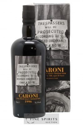 Caroni 20 years 1996 Velier Trespassers 35th Release - 3038 bottles - bottled 2016 Full Proof ---- - Lot de 1 Bouteille
