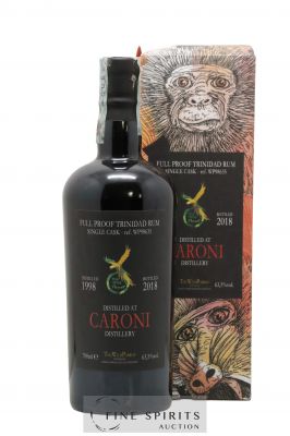 Caroni 1998 Hidden Spirits The Wild Parrot Single Cask n°WP98635 - bottled 2018 ---- - Lot de 1 Bouteille