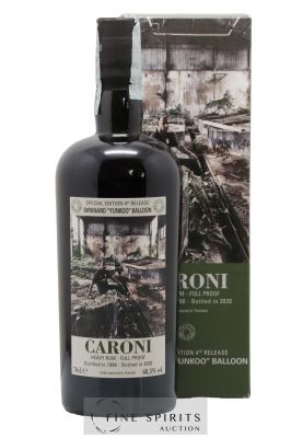 Caroni 1998 Velier Special Edition Dayanand Yunkoo Balloon 4th Release - One of 1180 - bottled 2020 Employee Serie ---- - Lot de 1 Bouteille