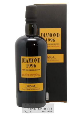 Diamond 16 years 1996 Velier SSN Casks n°8404-8405-8407 - One of 828 - bottled 2012 ---- - Lot de 1 Bouteille
