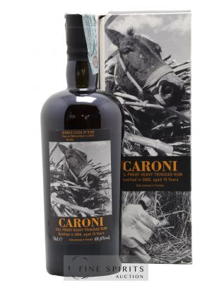 Caroni 15 years 2000 Velier Single Cask n°3783 - One of 250 - bottled 2015 ---- - Lot de 1 Bouteille