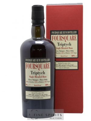 Foursquare Velier Triptych One of 5400 - bottled 2016 ---- - Lot de 1 Bouteille