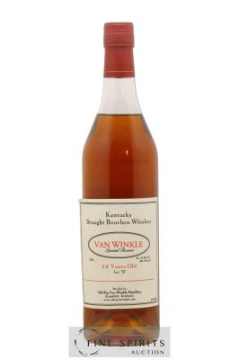 Van Winkle 12 years Of. Lot B 90.4 Proof Special Reserve (70cl.) ---- - Lot de 1 Bouteille