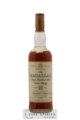 Macallan (The) 12 years Of. Sherry Wood Matured Ets Gouin Import (70cl.)   - Lot de 1 Bouteille