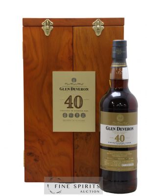Glen Deveron 40 years Of. Royal Burgh Collection One of 1350 Exceptional Cask Series   - Lot of 1 Bottle