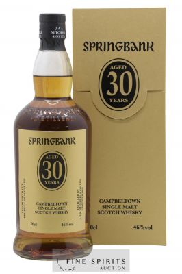 Springbank 30 years Of. Limited Release   - Lot de 1 Bouteille