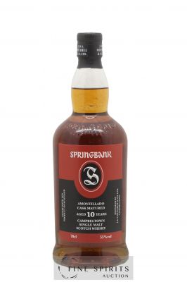 Springbank 10 years 2014 Of. Amontillado Cask matured - One of 9900 - bottled 2024   - Lot de 1 Bouteille