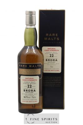 Brora 22 years 1972 Of. Rare Malts Selection Natural Cask Strengh - bottled 2003 Limited Bottling   - Lot de 1 Bouteille