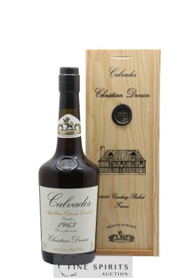 Christian Drouin 1963 Of. Cœur de Lion bottled 2017 ---- - Lot de 1 Bouteille Christian Drouin 1963 Of. Cœur de Lion bottled 2017 ---- - Lot de 1 Bouteille