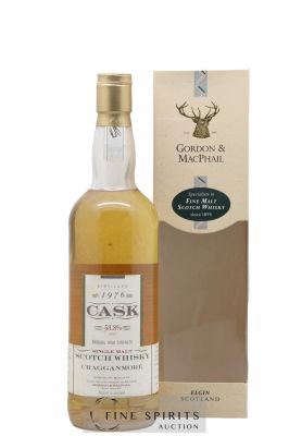 Cragganmore 1976 Gordon & MacPhail Cask n°3588-3589-3590-3591 - bottled 1993 