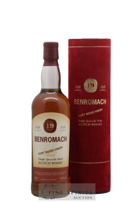 Benromach 19 years Gordon & MacPhail Port Wood Finish ---- - Lot de 1 Bouteille