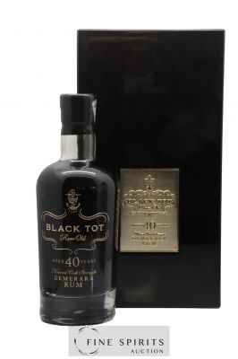Black Tot 40 years Elixir Distillers Natural Cask Strenth Rare Old   - Lot de 1 Bouteille