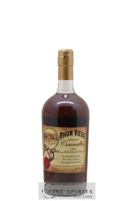 Domaine de Courcelles 1972 Of. Très Vieux Rhum mis en bouteille 2019   - Lot de 1 Bouteille