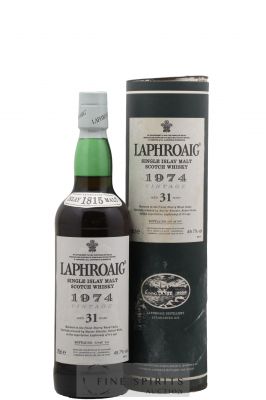 Laphroaig 31 years 1974 Of. Sherry Wood Cask - One of 910 bottles   - Lot de 1 Bouteille