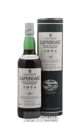 Laphroaig 31 years 1974 Of. Sherry Wood Cask - One of 910 bottles ---- - Lot de 1 Bouteille