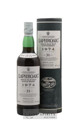 Laphroaig 31 years 1974 Of. Sherry Wood Cask - One of 910 bottles 