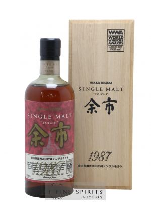 Yoichi 20 years 1987 Of. Nikka Single Malt ---- - Lot de 1 Bouteille