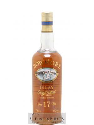 Bowmore 17 years Of. Screen Print Label   - Lot de 1 Bouteille